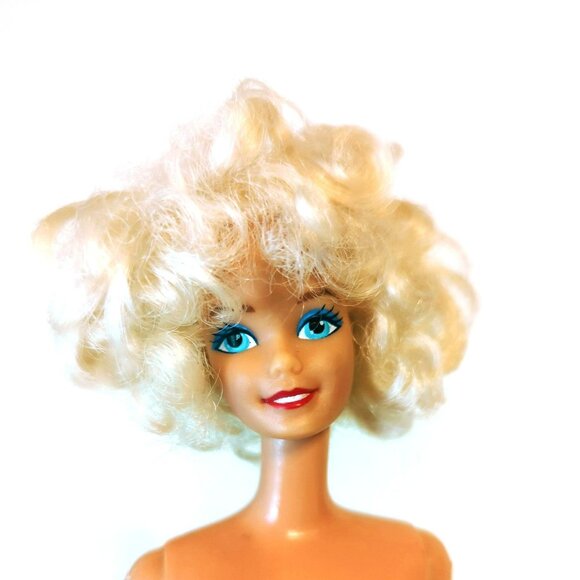 Barbie Limited Edition Army American Beauties Fashion Doll 1989 Nude Short Hair - Picture 3 of 5